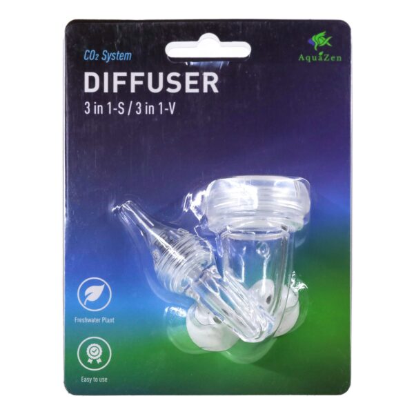 3-in-1 CO2 Diffuser – Small