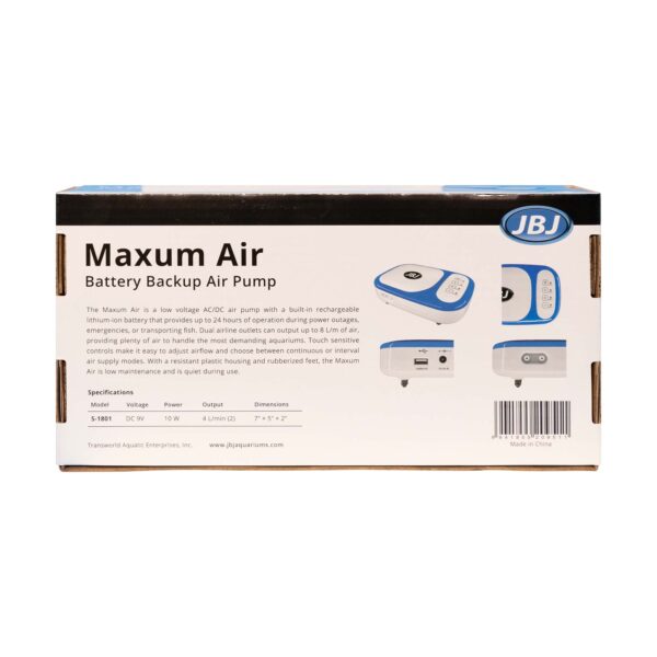 Maxum Air Battery Backup Air Pump - Image 4